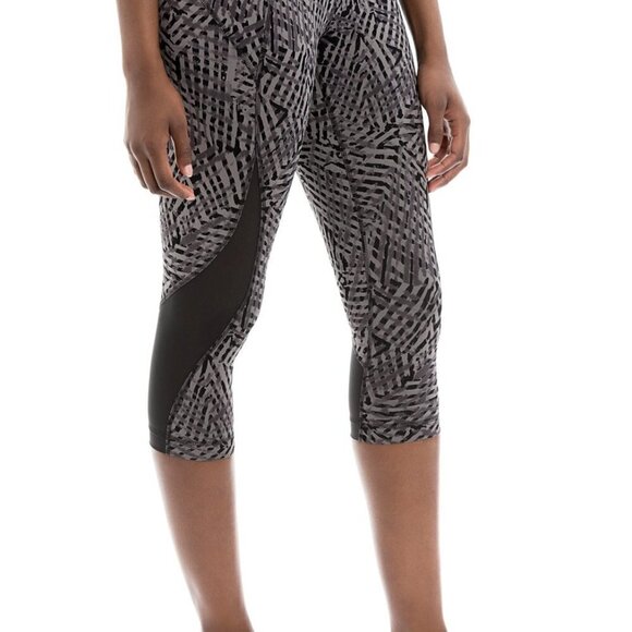 𝅺lolë Run Capris - Black Foliage - Size S - Picture 2 of 9